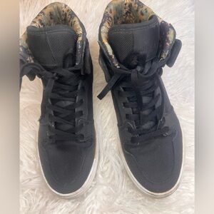 Supra Camouflage High-Top Sneakers
